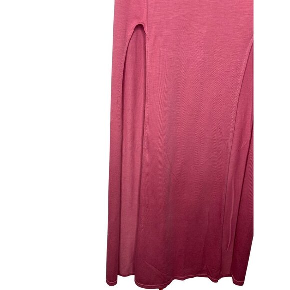 Rag & Bone Womens Pink Maxi Skirt With Side Slits Size XXS - Picture 5 of 12